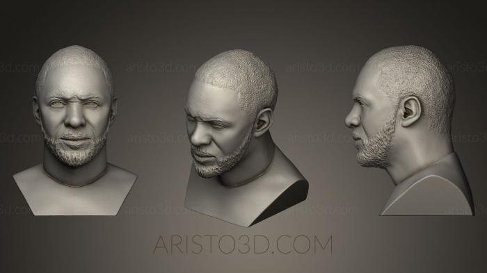 Busts and bas-reliefs of famous people (BUSTC_0255) 3D model for CNC machine